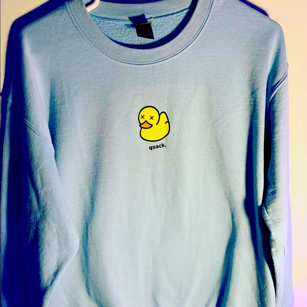 Vintage Duck Crewneck Blue